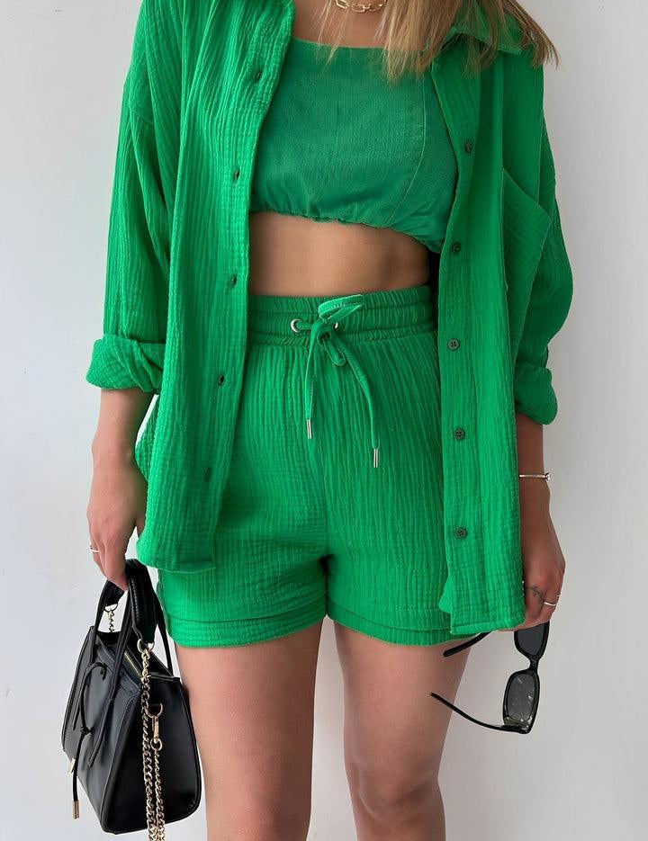 HAZEL | Top and Shorts Matching Set