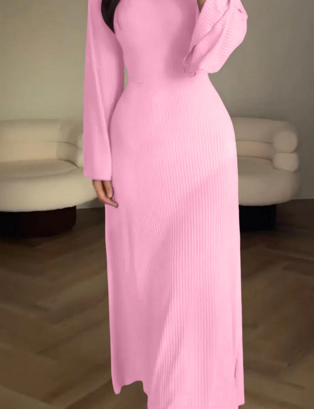 ALLYSON | Elegant Long-Sleeve Dress