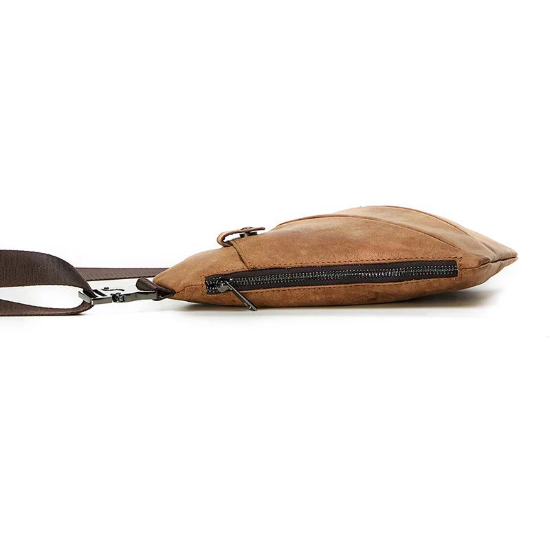 Jaxon | Urban Geometric Leather Crossbody Bag