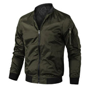 Men's casual bomber jacket | zipper-1