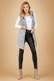 Mira Bodywarmer | Elegant long coat for women