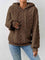 Sweaters with a cord and long arm in a two -tone design for women-5