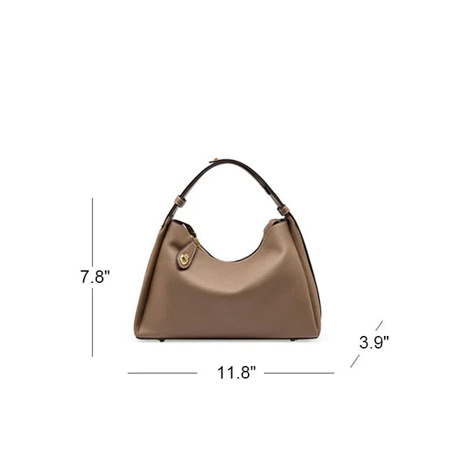 Lila | Versatile Textured Leather Crossbody Bag