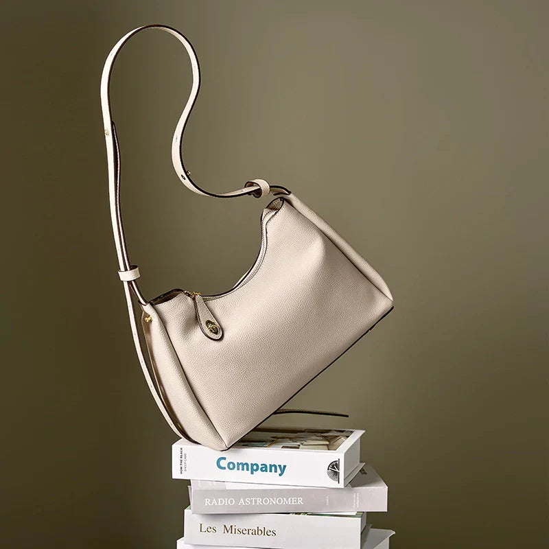 Lila | Versatile Textured Leather Crossbody Bag