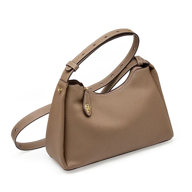 Lila | Versatile Textured Leather Crossbody Bag