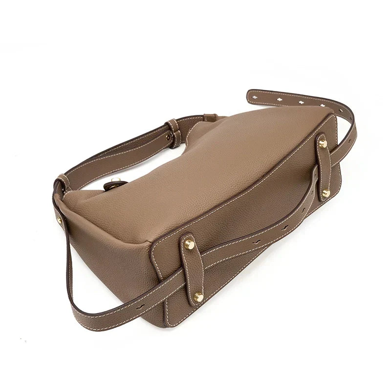 Lila | Versatile Textured Leather Crossbody Bag